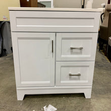 Load image into Gallery viewer, Syble 30” White Single Bathroom Vanity Set