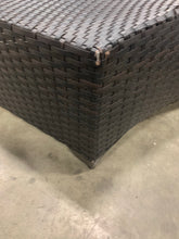 Load image into Gallery viewer, *AS IS* Camak 8 Piece rattan Sectional (Missing cushions and 2 drink holder inserts!)