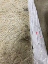 Load image into Gallery viewer, Geometric Print Semi Shag Area Rug Beige/Ivory 8' x10' AS IS (2222RR)