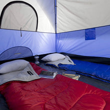 Load image into Gallery viewer, 6-Person Tent, Water Resistant Dome Tent for Camping with Removable Rain Fly and Carry Bag, Rebel Bay 6 Person Tent by Wakeman Outdoors #411HW