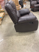 Load image into Gallery viewer, Maddock Manual Faux Leather Rocker Recliner #2420HW