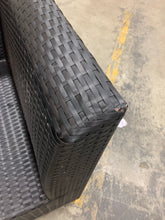 Load image into Gallery viewer, *AS IS* Camak 8 Piece rattan Sectional (Missing cushions and 2 drink holder inserts!)