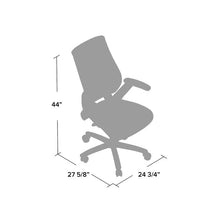 Load image into Gallery viewer, Linus Task Chair Blue(2827RR)
