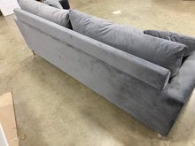 Load image into Gallery viewer, Vera Velvet Sofa Gray