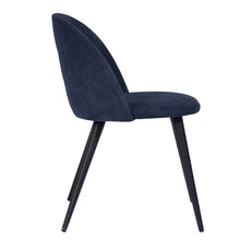 Load image into Gallery viewer, Witherspoon Upholstered Side Chair Dark Blue (Set of 2) #666HW