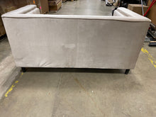Load image into Gallery viewer, Roberta Velvet Chesterfield 62" Square Arm Loveseat Beige