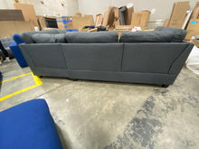 Load image into Gallery viewer, Sunnydale 105" Wide Sofa & Chaise with Ottoman Gray