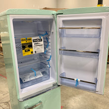 Load image into Gallery viewer, Light Green Classic Retro 22" Counter Depth Bottom Freezer Energy Star 7 cu. ft. Refrigerator