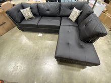 Load image into Gallery viewer, Milani 104" Right Hand Facing Sectional with Ottoman Espresso Brown