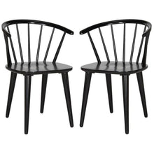 Load image into Gallery viewer, Blanchard Black Wood Dining Chair Set of 2(2319RR)