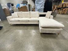 Load image into Gallery viewer, Adedapo 110" Wide Velvet Reversible Sofa & Chaise