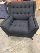 Load image into Gallery viewer, David Armchair Black Chenille