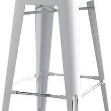 Load image into Gallery viewer, Derbyshire Counter & Bar Stool (1) Sand Matte White 24”Seat height #106HW