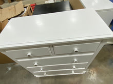 Load image into Gallery viewer, Lake House White 5-drawer Chest