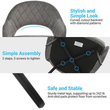 Load image into Gallery viewer, Bertsch Upholstered Armchair Gray #576HW