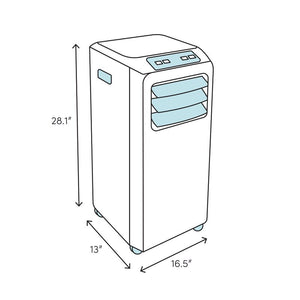10,000 BTU Energy Star Portable Air Conditioner with Remote(1833RR)
