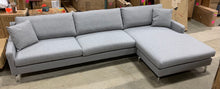Load image into Gallery viewer, Ervine Reversible Sectional Light Gray 999CDR