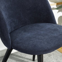 Load image into Gallery viewer, Witherspoon Upholstered Side Chair Dark Blue (Set of 2) #666HW