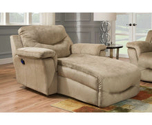 Load image into Gallery viewer, Baek Power Lay-Flat Chaise Lounge Taupe