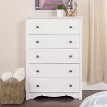 Load image into Gallery viewer, Hayman 5 Drawer Chest White(1776RR)
