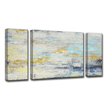 Load image into Gallery viewer, 'Surf and Sound I/II/III' - 3 Piece Wrapped Canvas Painting Print Set #682HW