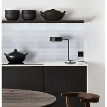 Load image into Gallery viewer, Premium Hand Painted 4" x 12" Glass Subway Tile White 181CDR