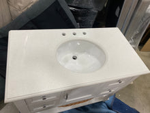 Load image into Gallery viewer, Valeria 42" Single Bathroom Vanity White