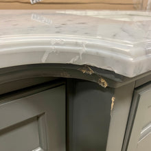 Load image into Gallery viewer, Metz Maple Gray 60" Single Bathroom Vanity Set AS IS (SB1518)(OUT OF BOX)