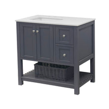 Load image into Gallery viewer, Binne Open Cabinet 36" Single Bathroom Vanity Set