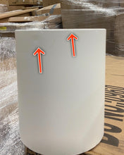 Load image into Gallery viewer, White Bartlow 3-Piece Metal Pot Planter *AS IS #827HW