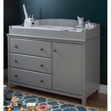 Load image into Gallery viewer, Cotton Candy Changing Table Soft Gray(301)