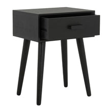 Load image into Gallery viewer, Lyle Black Storage Side Table 3105RR