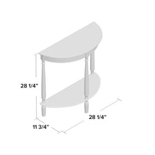 Load image into Gallery viewer, Hadenson 28” Solid Wood Console Table-Antique Navy(249)