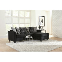 Load image into Gallery viewer, Newberg 92" Right Hand Facing Modular Sectional with Ottoman Black #636HW