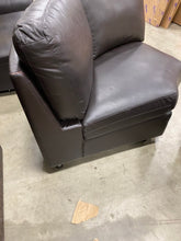 Load image into Gallery viewer, Barnabas 107" W Symmetrical Corner Sectional Brown
