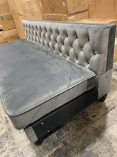 Load image into Gallery viewer, Igikpak Sofa Sectional Piece Gray Velvet