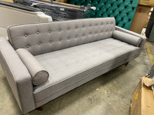 Load image into Gallery viewer, Collins 85" Square Arm Sofa Gray