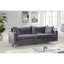 Load image into Gallery viewer, Vera Velvet Sofa Gray