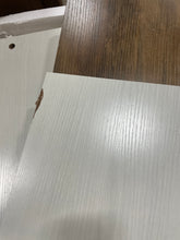 Load image into Gallery viewer, 58 in. White Barn Door TV Stand for TVs up to 65 in.