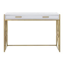 Load image into Gallery viewer, Safavieh Elaine Modern/Contemporary White Writing Desk - *AS IS* - #274CE