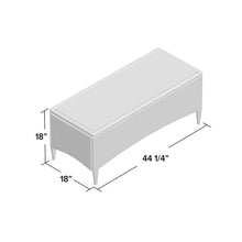 Load image into Gallery viewer, Mosca Outdoor Coffee Table Espresso(469)