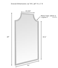 Load image into Gallery viewer, Oil-Rubbed Bronze/Gold Wall Accent Mirror #29HW