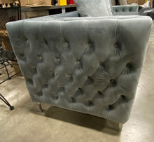 Load image into Gallery viewer, Akiko 104" Wide Velvet Modular Sofa Gray