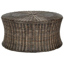 Load image into Gallery viewer, Ruxton Dark Brown Cocktail Ottoman(2328RR)
