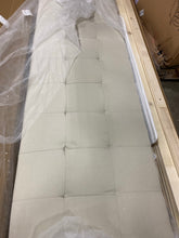 Load image into Gallery viewer, Peters Tufted Upholstered Low Profile Platform Bed Cream California King #1546HW