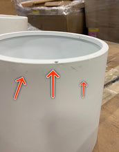 Load image into Gallery viewer, White Bartlow 3-Piece Metal Pot Planter *AS IS #827HW