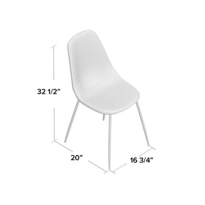 Debord Upholstered Side Chair (Set of 2) Tobacco(1158)