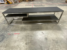 Load image into Gallery viewer, 72 Inch Cabinet base for Columbia Cabinets in Satin Nickel