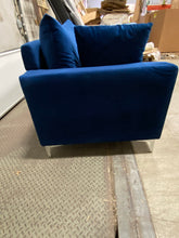 Load image into Gallery viewer, Vera Velvet Sofa Navy