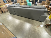 Load image into Gallery viewer, 124" Wide Leather Match Sofa & Chaise 6609RR-OB